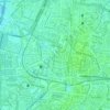 Krembangan Selatan topographic map, elevation, terrain