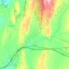 Paredes topographic map, elevation, terrain