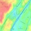 Hartsdale topographic map, elevation, terrain