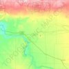 Gooding County topographic map, elevation, terrain