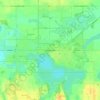 Town of Bonnyville topographic map, elevation, terrain