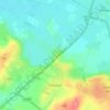 Tintinhull topographic map, elevation, terrain