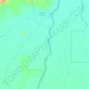 Luciara topographic map, elevation, terrain