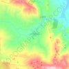 Los Villares topographic map, elevation, terrain
