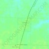La Prairie topographic map, elevation, terrain