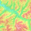 Vavozhsky District topographic map, elevation, terrain