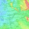 Linge topographic map, elevation, terrain