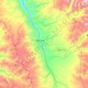 Ticapampa topographic map, elevation, terrain