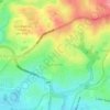 Oatlands topographic map, elevation, terrain