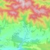 Noceda del Bierzo topographic map, elevation, terrain