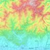 Ilam topographic map, elevation, terrain