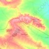 Manzanilla topographic map, elevation, terrain