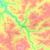 Pullman topographic map, elevation, terrain