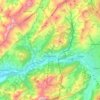 Rougemont topographic map, elevation, terrain