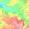 Cascante del Río topographic map, elevation, terrain