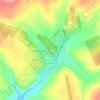 Las Ovejas topographic map, elevation, terrain
