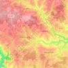 Les Trois Moulins topographic map, elevation, terrain