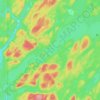 Granitehill Lake topographic map, elevation, terrain