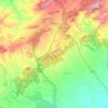 Haddada topographic map, elevation, terrain