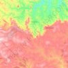 Tremedal topographic map, elevation, terrain