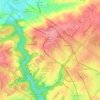 Chestnut Hill topographic map, elevation, terrain