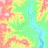 Keller topographic map, elevation, terrain