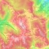 Montezemolo topographic map, elevation, terrain
