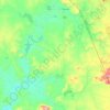 Naledi Ward 3 topographic map, elevation, terrain