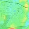 Wattle Grove topographic map, elevation, terrain