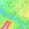 Féternes topographic map, elevation, terrain