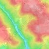 Bärensee topographic map, elevation, terrain