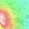 Kieni West topographic map, elevation, terrain