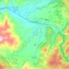 Granby topographic map, elevation, terrain