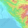 Aceh Barat Daya topographic map, elevation, terrain