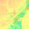 Troy Grove topographic map, elevation, terrain