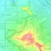 Saguaro National Park - Tucson Mountain District topographic map, elevation, terrain