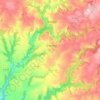 Gramond topographic map, elevation, terrain