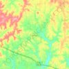 Brilliant topographic map, elevation, terrain