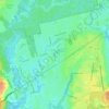 Woodlawn topographic map, elevation, terrain