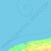 Progreso topographic map, elevation, terrain