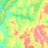 Clarksville topographic map, elevation, terrain