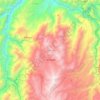 El Tambo topographic map, elevation, terrain