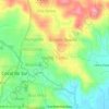 Monte Carlos topographic map, elevation, terrain