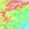 Alforja topographic map, elevation, terrain