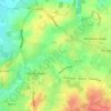 Warfield topographic map, elevation, terrain