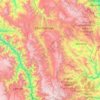 Provincia de Chachapoyas topographic map, elevation, terrain