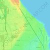 Wilmette topographic map, elevation, terrain