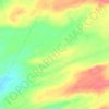 Cloonkett topographic map, elevation, terrain
