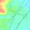 Bradford topographic map, elevation, terrain