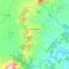 Malhador topographic map, elevation, terrain